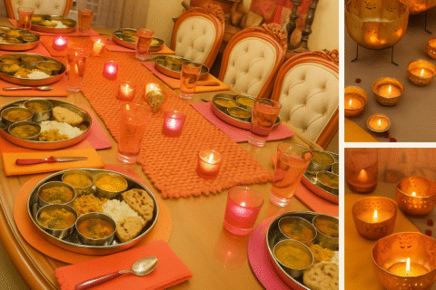Diwali Table Decoration Ideas at Home